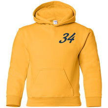 Yeti Motorsports blue logo 2-sided print G185B Gildan Youth Pullover Hoodie