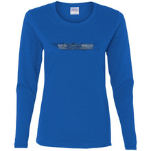 AmericanOffroadCustoms Horizontal G540L Ladies' Cotton LS T-Shirt