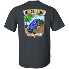 San Diego jeep club 2-sided print 2-sided print G500B Gildan Youth 5.3 oz 100% Cotton T-Shirt