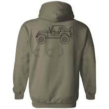 CCJC 2-sided print G185 Gildan Pullover Hoodie 8 oz.