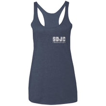 SDJC 2-sided print NL6733 Next Level Ladies' Triblend Racerback Tank