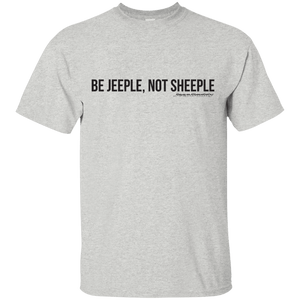 JeepDaddy Be Jeeple Not Sheeple Crew Neck T-Shirt