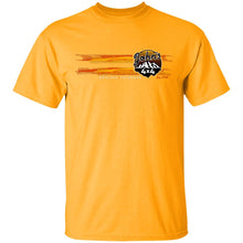 John's 4x4 tread print logo 2-sided print G500 5.3 oz. T-Shirt