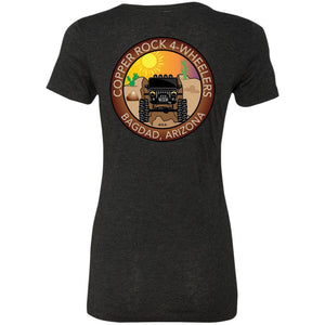 Copper Rock 4-Wheelers 2-sided print NL6710 Ladies' Triblend T-Shirt