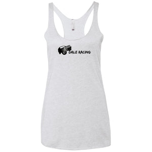 Dale Racing 2-sided print NL6733 Next Level Ladies' Triblend Racerback Tank