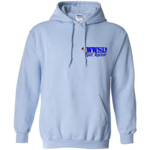 WWSD 2-sided w/ Team Indiana back G185 Gildan Pullover Hoodie 8 oz.