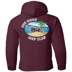SDJC 2-sided print G185B Gildan Youth Pullover Hoodie