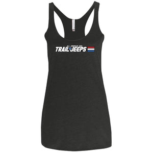 Trail Jeeps NL6733 Next Level Ladies' Triblend Racerback Tank