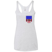 American Off-Road 2-sided print NL6733 Next Level Ladies' Triblend Racerback Tank