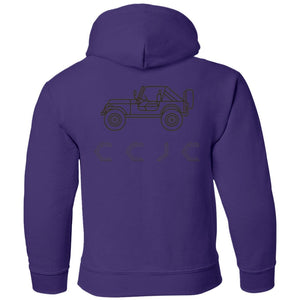 CCJC 2-sided print G185B Gildan Youth Pullover Hoodie