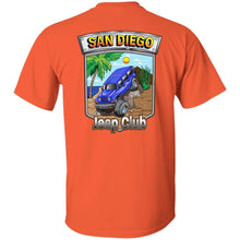 San Diego jeep club 2-sided print 2-sided print G500B Gildan Youth 5.3 oz 100% Cotton T-Shirt