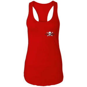 Outlaw Jeepers 2-sided print NL1533 Ladies Ideal Racerback Tank