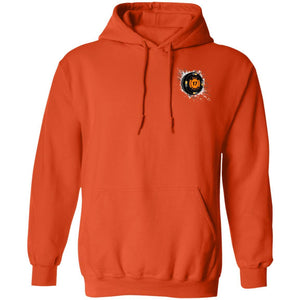 Black 17 2-sided print G185 Gildan Pullover Hoodie 8 oz.