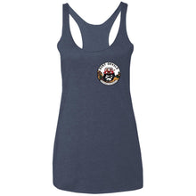 Dirt Devils Jeep Club 2-sided print NL6733 Ladies' Triblend Racerback Tank