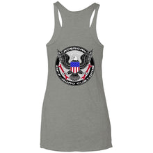 American Off-Road 2-sided print NL6733 Next Level Ladies' Triblend Racerback Tank