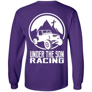 Under The Son Racing 2-sided print G240 Gildan LS Ultra Cotton T-Shirt