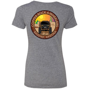 Copper Rock 4-Wheelers 2-sided print NL6710 Ladies' Triblend T-Shirt