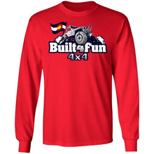 Built4Fun grey G240 Gildan LS Ultra Cotton T-Shirt