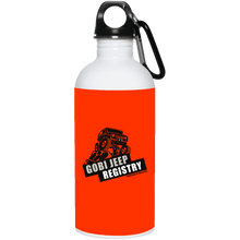 Gobi Jeep Registry Logo 23663 20 oz. Stainless Steel Water Bottle