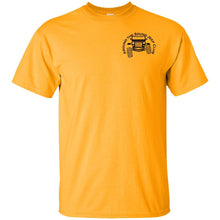 ASJC black logo 2-sided print G200B Gildan Youth Ultra Cotton T-Shirt