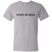 JeepDaddy Be Jeeple Not Sheeple V-Neck T-Shirt