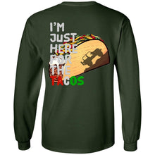 Jeep Paparazzi gray 2-sided print G240 LS Ultra Cotton T-Shirt