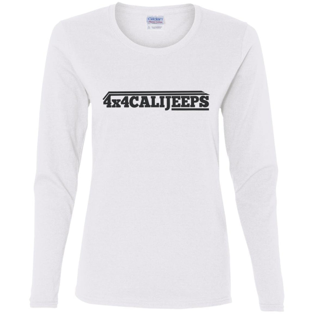 California Jeeps G540L Gildan Ladies' Cotton LS T-Shirt