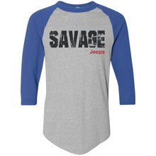 Savage Jeeps 420 Augusta Colorblock Raglan Jersey