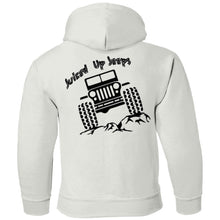 Juiced Up Jeeps G185B Gildan Youth Pullover Hoodie