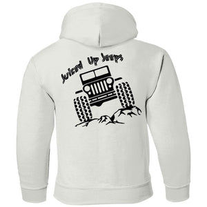 Juiced Up Jeeps G185B Gildan Youth Pullover Hoodie