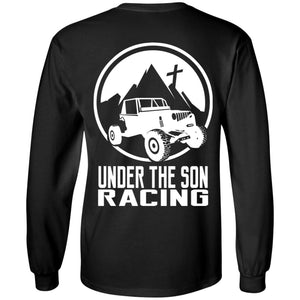 Under The Son Racing 2-sided print G240 Gildan LS Ultra Cotton T-Shirt