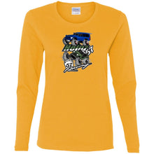 H57 Racing G540L Gildan Ladies' Cotton LS T-Shirt