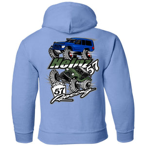 H57 Racing 2-sided print G185B Gildan Youth Pullover Hoodie