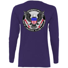 American Off-Road 2-sided print G540L Ladies' Cotton LS T-Shirt
