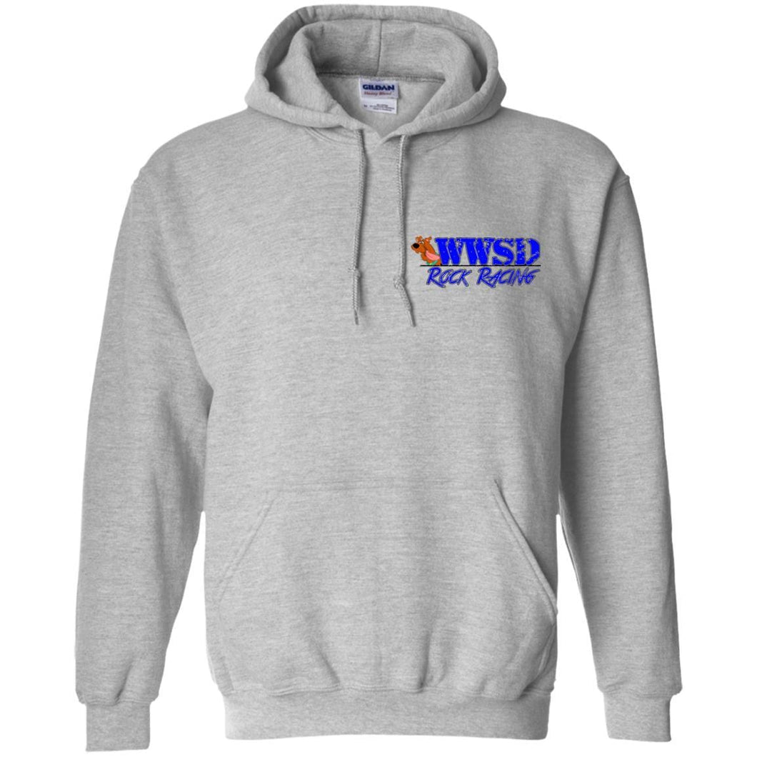 WWSD 2-sided w/ Team Indiana back G185 Gildan Pullover Hoodie 8 oz.