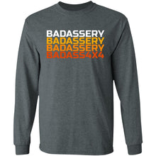 John's 4x4 BADASSERY 2-sided print G240 Gildan LS Ultra Cotton T-Shirt