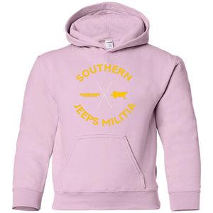 Southern Jeeps Militia G185B Gildan Youth Pullover Hoodie