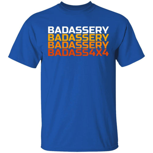 John's 4x4 BADASSERY 2-sided print G500 Gildan 5.3 oz. T-Shirt