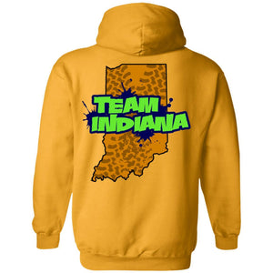 Hundt's Motorsports 2-sided print G185 Gildan Pullover Hoodie 8 oz.