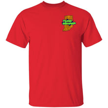 B&BM Team Indiana front 2-sided print G500 Gildan 5.3 oz. T-Shirt