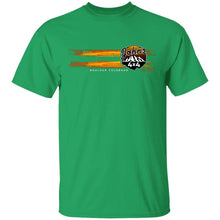 John's 4x4 tread print logo 2-sided print G500 5.3 oz. T-Shirt
