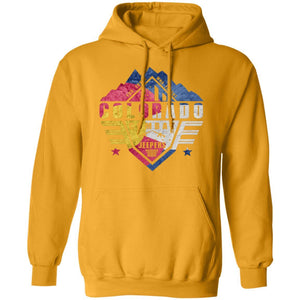 Colorado Combat Jeepers CO Flag G185 Gildan Pullover Hoodie 8 oz.