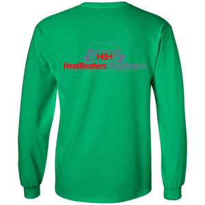 Heatbeaters 2-sided print G240 Gildan LS Ultra Cotton T-Shirt