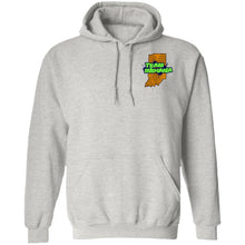 BB&M Team Indiana front 2-sided print G185 Gildan Pullover Hoodie 8 oz.