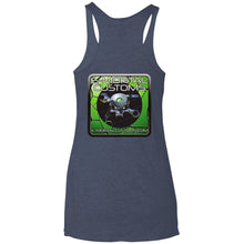 E-Mortal 2-sided print NL6733 Next Level Ladies' Triblend Racerback Tank