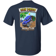 San Diego jeep club 2-sided print 2-sided print G500B Gildan Youth 5.3 oz 100% Cotton T-Shirt