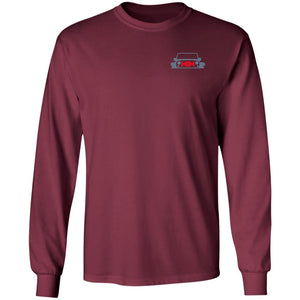 Heatbeaters 2-sided print G240 Gildan LS Ultra Cotton T-Shirt