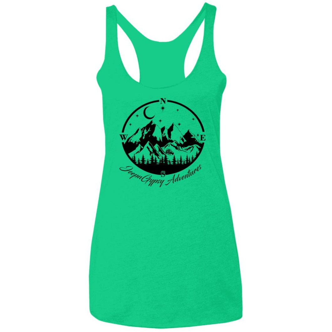 JeepnGypsy compass NL6733 Ladies' Triblend Racerback Tank