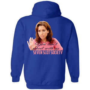 S7S white logo You Can't Wheel With Us 2-sided print Z66 Pullover Hoodie
