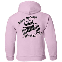 Juiced Up Jeeps G185B Gildan Youth Pullover Hoodie
